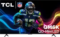 TCL QM6K 75 inch Ultra HD 4K Smart Mini LED TV (75QM6K) - Price Cut