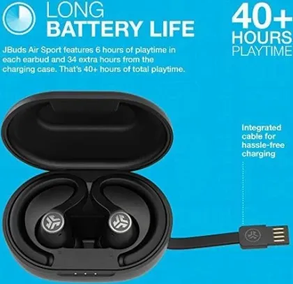 JLab JBuds Air Sport True Wireless Earbuds