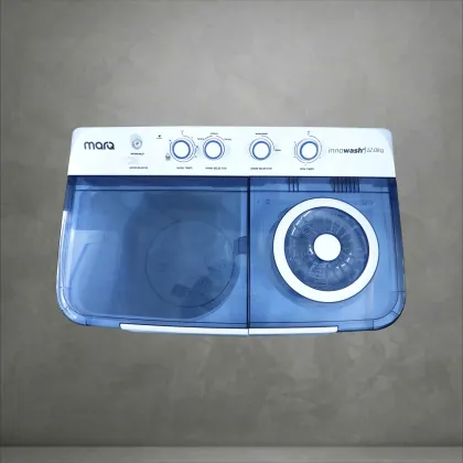 MarQ By Flipkart MQVSA1205NNNHW 12 kg Semi Automatic Washing Machine