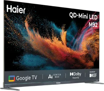 Haier M92 65 inch Ultra HD 4K Smart Mini LED TV (H65M92FUX)
