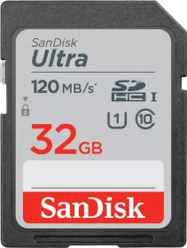SanDisk Ultra 32 GB SDHC UHS Class 10 Memory Card