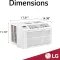 LG LW6017R 6000 BTU 115V Window AC