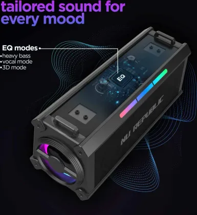 Nu Republic Sonicpop 1200 60W Bluetooth Speaker