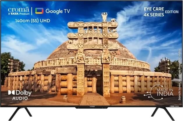 Buy TCL 55C645 140 cm (55 inch) QLED 4K Ultra HD Google TV with Dolby  Vision & Dolby Atmos Online - Croma