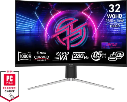 MSI MPG 325CQRXF 32 inch WQHD Monitor