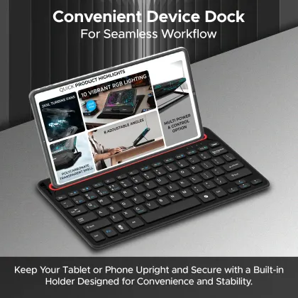 Amkette Optimus Pro 4 in 1 Wireless Keyboard - image 3