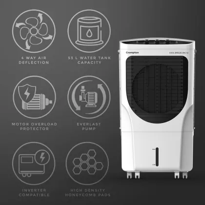 Crompton Cool Breeze DAC 53L Desert Air Cooler