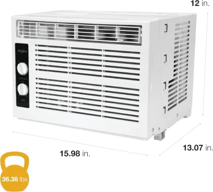 Whirlpool WHAW050EW 5000 BTU 115V Window AC