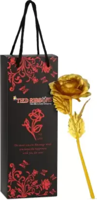 TIED RIBBONS Artificial Flower Gift Set