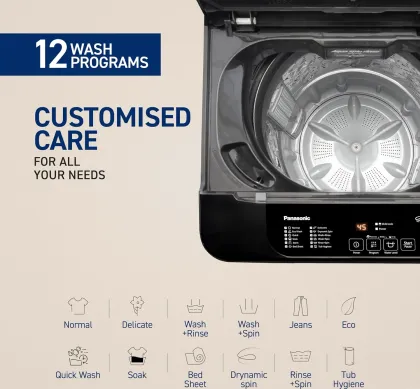 Panasonic NA-F70LF4CRB 7 Kg Fully Automatic Top Load Washing Machine