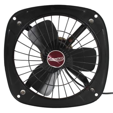A&Y® Shivako Metal Fresh Air Exaust Fan for Kitchen/Bathroom (Blade Size 150 MM/6 Inches), Black