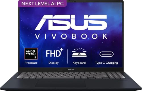 Asus Vivobook 16 2025 M1607KA-MB268WS Laptop (AMD Ryzen AI 5 330/ 16GB/ 512GB SSD/ Win11)