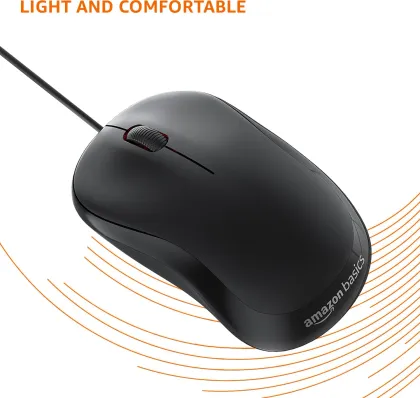 AmazonBasics ‎ABIM05 Wired Optical Mouse - image 3