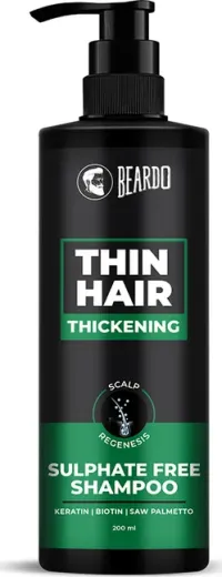 Beardo Hair Thickening Sulphate Free Shampoo (200ml)