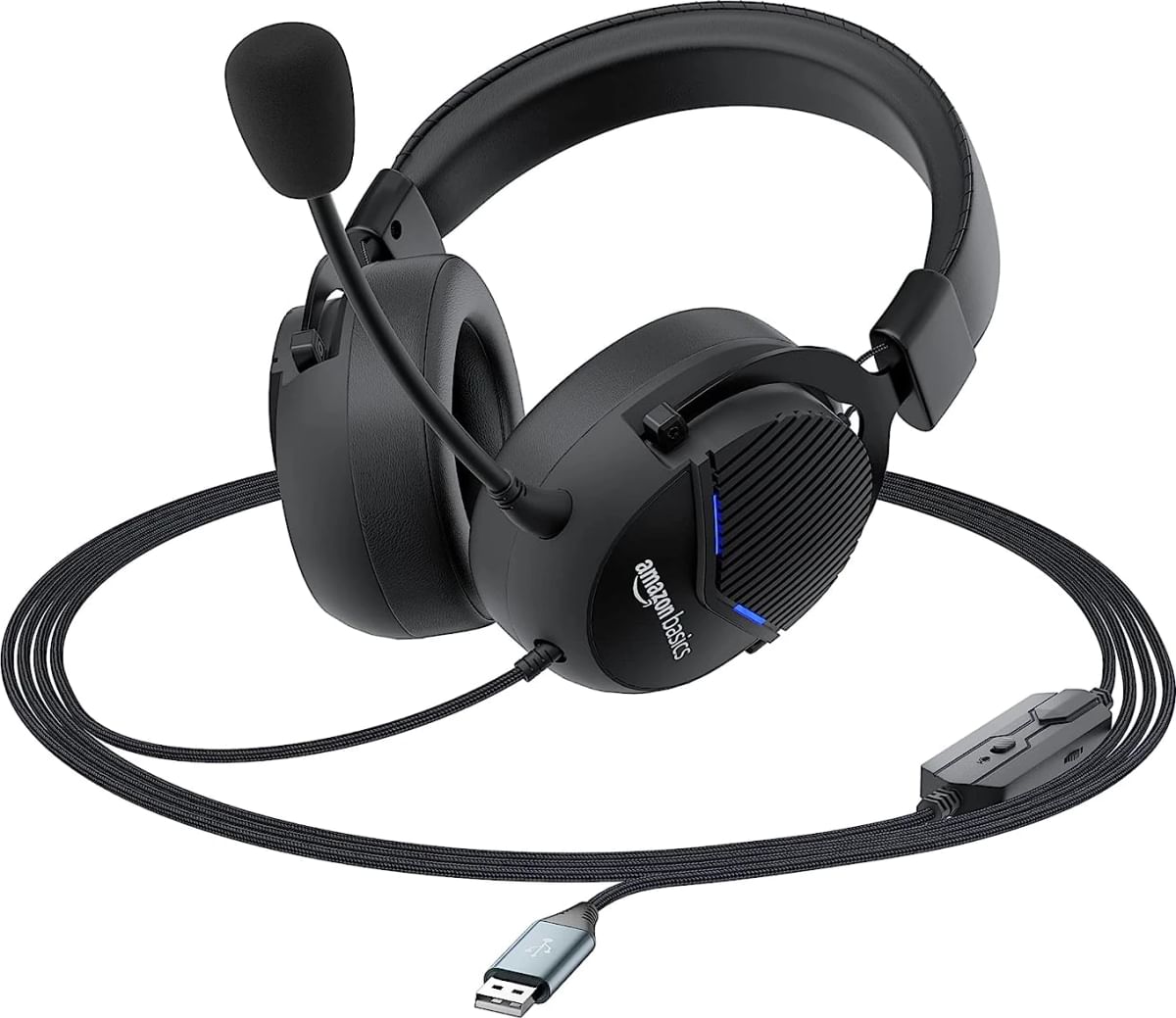 Amazonbasics ‎ab-h08 Wired Gaming Headphones Price In India 2024, Full 