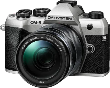 OM SYSTEM OM-5 Mark II Mirrorless Camera (with M.Zuiko Digital 14-150 mm f/4-5.6 II Lens)