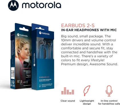 Motorola Earbuds 2-S Wired Earphones