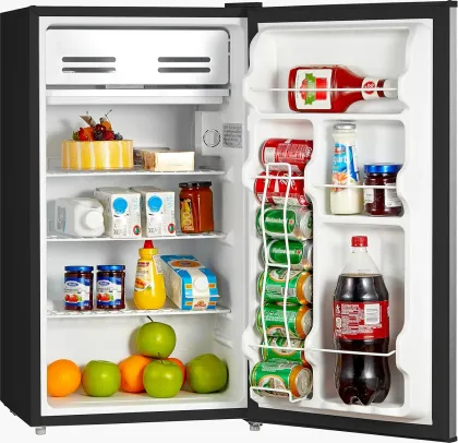 Midea WHS-121LSS1 3.3 Cu Ft Single Door Mini Refrigerator
