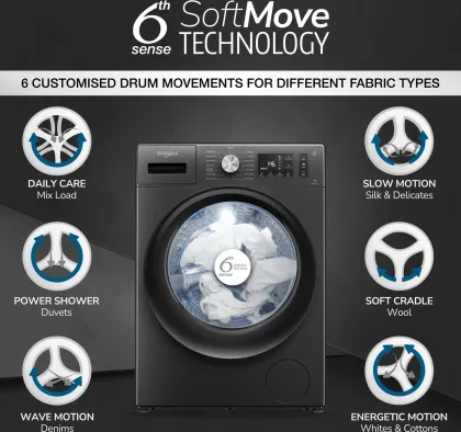 Whirlpool Supreme Care 7012 7 kg Fully Automatic Front Load Washing Machine