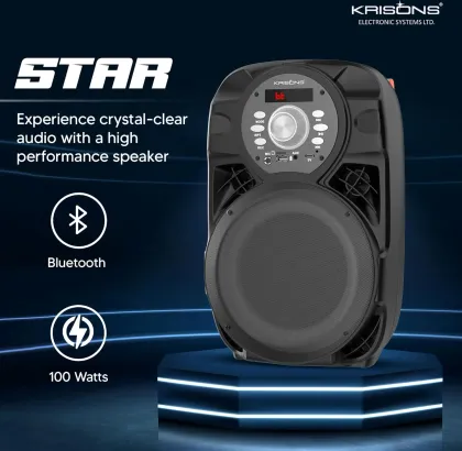 Krisons Star 100W Bluetooth Speaker