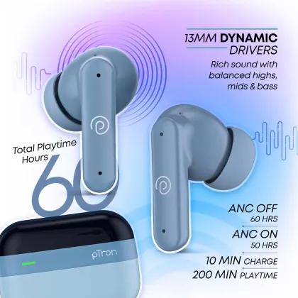 pTron Zenbuds 1 True Wireless Earbuds
