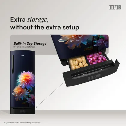 IFB IFBDC-223EYBNED 197 L 5 Star Single Door Refrigerator