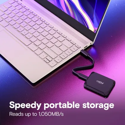 Crucial X9 4TB External Solid State Drive - image 3