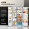 Godrej RS EONVELVET 646C RIT SM BL 600 L Side by Side Door Refrigerator