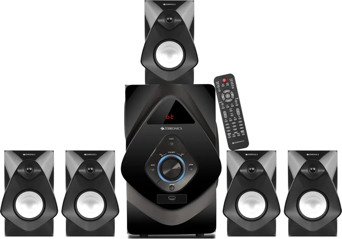 Zebronics BT8591RUCF 125W Home Theater Speaker Price in India 2025