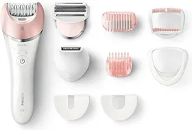 Philips BRE640 Advanced Wet & Dry cordless Epilator Kit