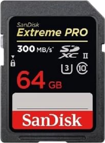 SanDisk Extreme Pro 64GB Micro SDXC UHS-II Class 10 Memory Card