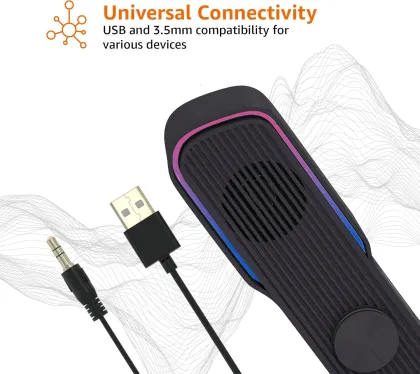 Amazon Basics AB23AGS02 10W Bluetooth Soundbar