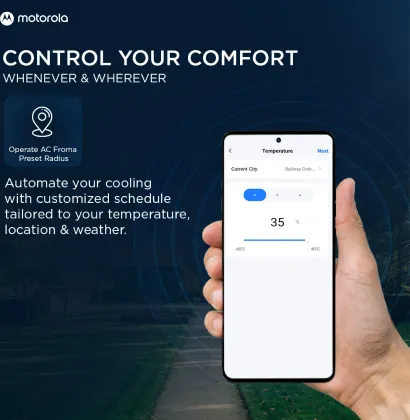 Motorola 155IPG26WMRS 1.5 Ton 5 Star 2026 Inverter Split AC