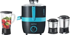 Activa JuicoMatic 600W Juicer Mixer Grinder (3 Jars)