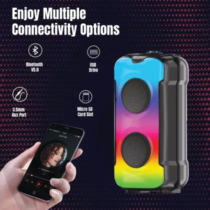 pTron Fusion Party V3 40W Bluetooth Speaker