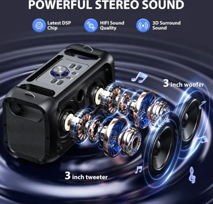 JYX ‎Karaoke Machine ‎T22-T Bluetooth Speaker