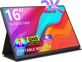 Dopesplay DR1602 16 inch Quad HD Portable Monitor