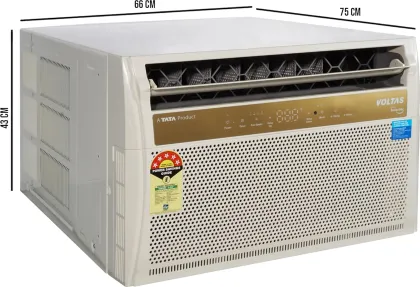 Voltas 185V Vertis Topaz 1.5 Ton 5 Star 2025 Inverter Window AC