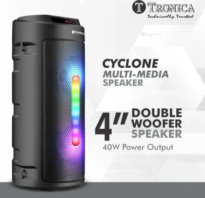 Tronica Cyclone 40W Bluetooth Speaker
