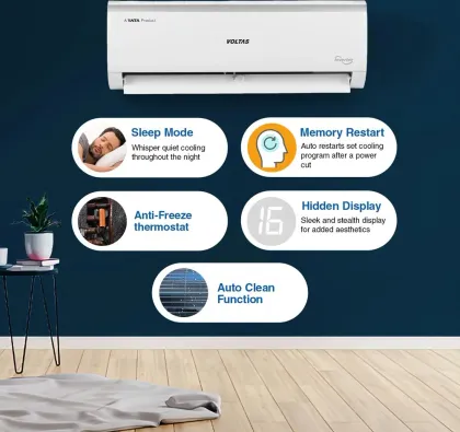 Voltas 185V Vectra Elite-1 1.5 Ton 5 Star 2024 Inverter Split AC