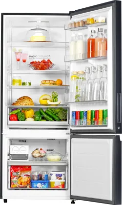 Haier HRB-4952BGK-P 445 L 2 Star Double Door Refrigerator