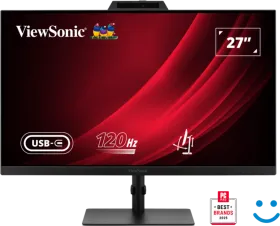 ViewSonic VG2741V 27 inch Full HD Video Conferencing Monitor