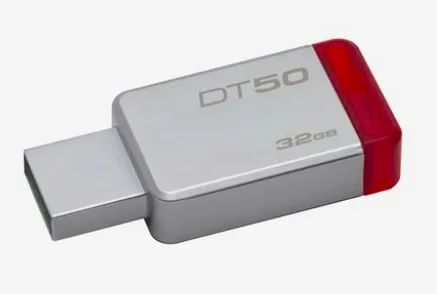 Kingston Kingston DataTraveler 50 USB 3.0 Pen Drive (Red)