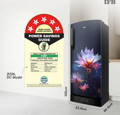 IFB IFBDC-232EYBPED 206 L 5 Star Single Door Refrigerator