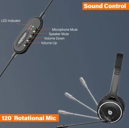 BigPassport Pro-Tech 630 Wired Headphones - image 5