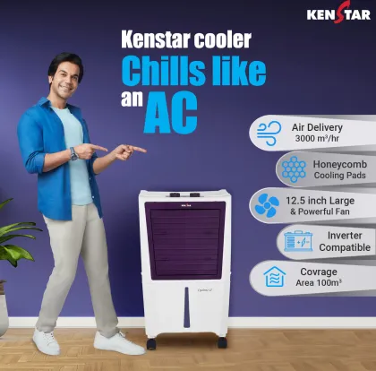 Kenstar Cyclone 27 L Personal Air Cooler