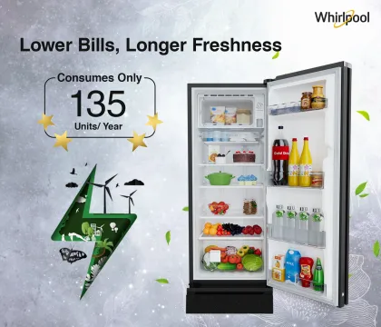 Whirlpool 230 IMPRO GD ROY 5S Inv 207 L 5 Star Single Door Refrigerator
