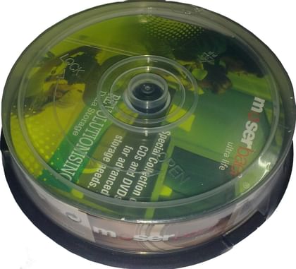 Moser Baer Pro CD-RW 10 Pack Normal Cake Box (Pack of 10)