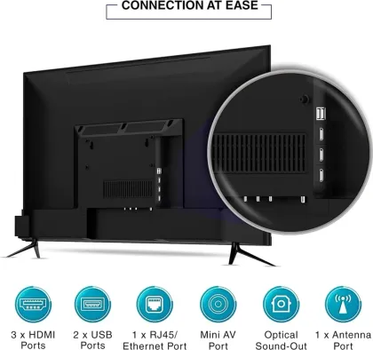 Arika AR5521SB 55 inch 4K Ultra HD Smart LED TV