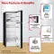 LG GLT2526XWEL 251 L 2 Star Double Door Refrigerator